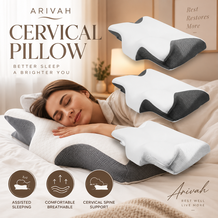 Cervical Support Pillow – Ergonomic Neck Comfort