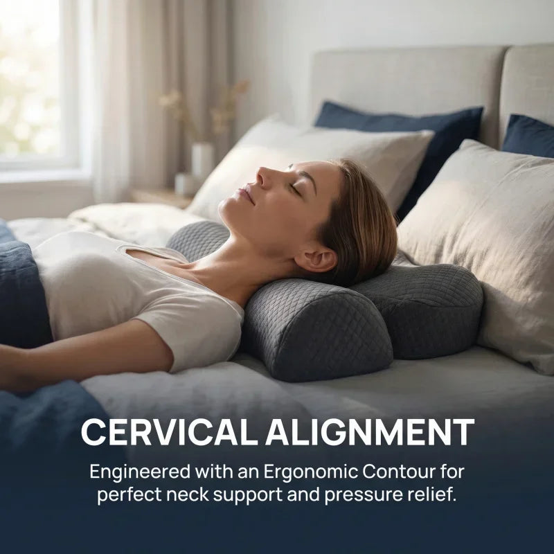 Contour Neck Pillow – Memory Foam Support