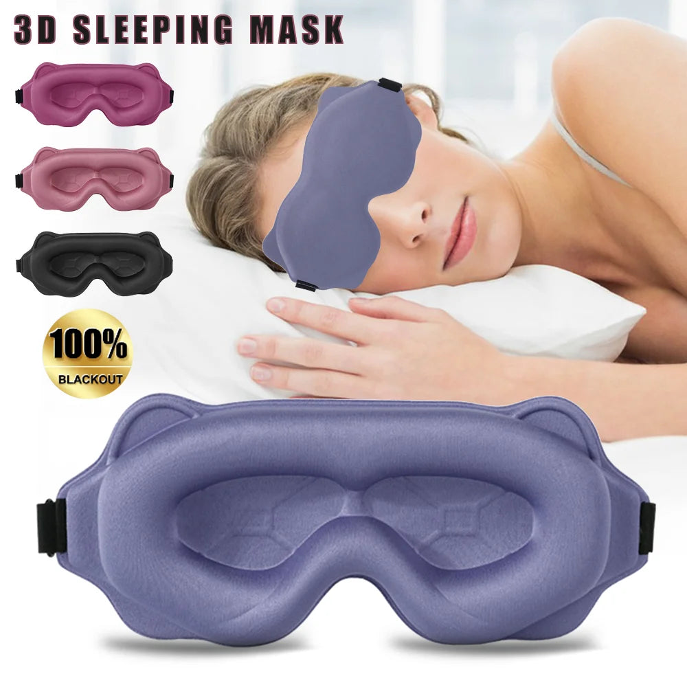 Deep Sleep Mask – Memory Foam Eye Cover