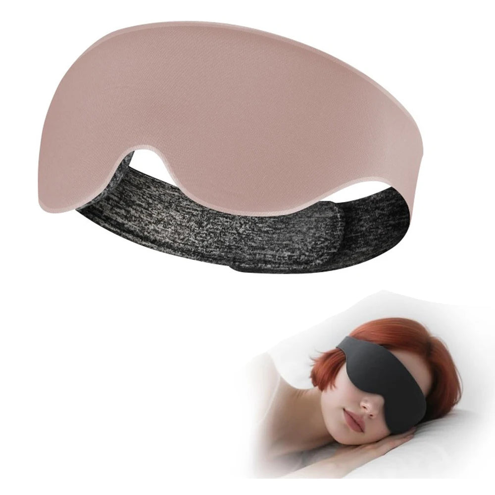 Premium 3D Sleep Mask – Soft & Adjustable