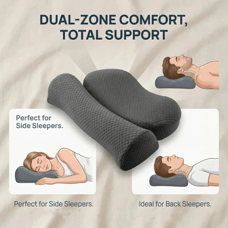 Contour Neck Pillow – Memory Foam Support