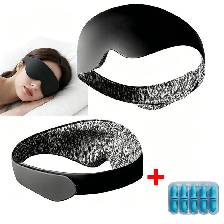 Premium 3D Sleep Mask – Soft & Adjustable