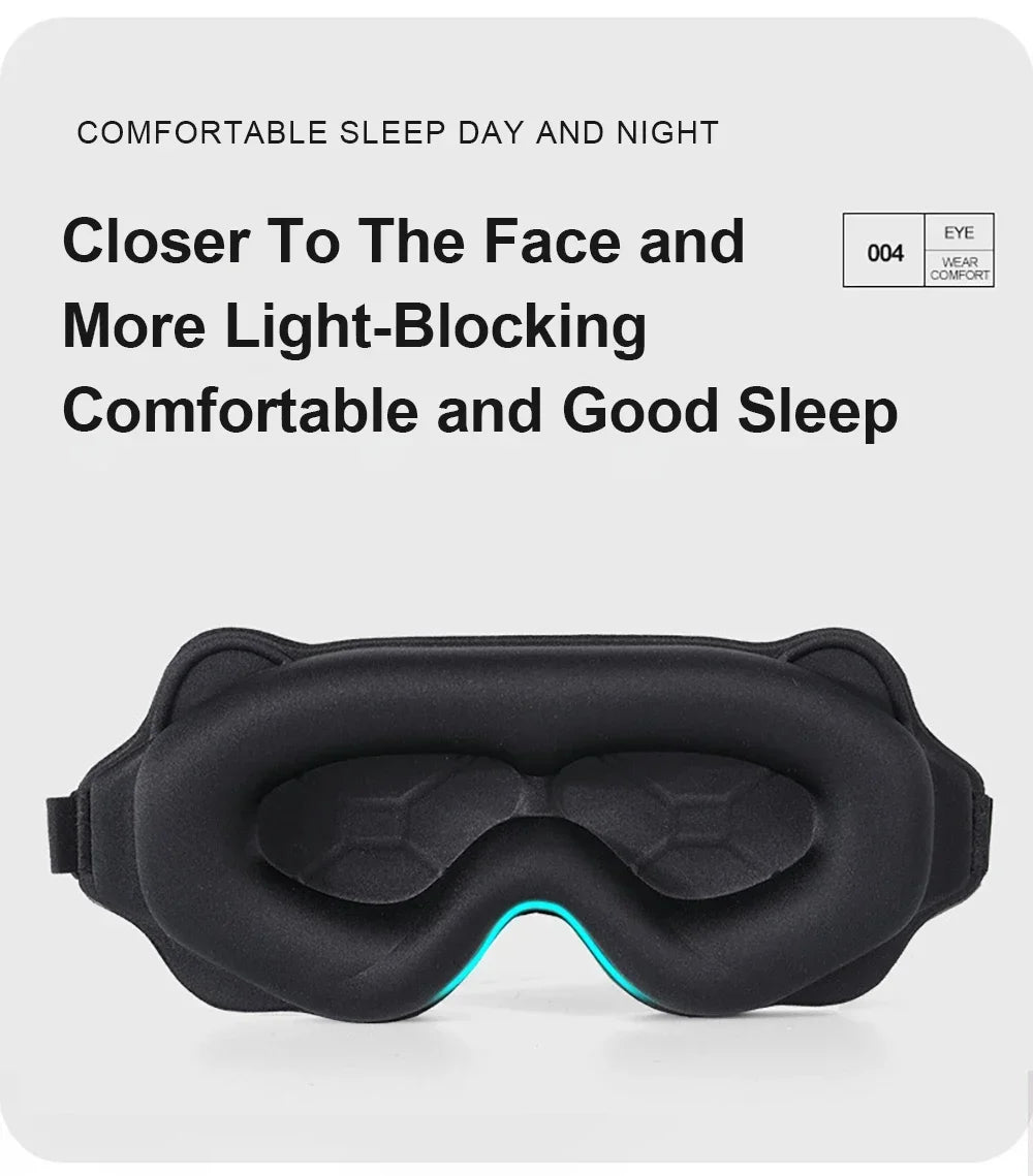 Deep Sleep Mask – Memory Foam Eye Cover