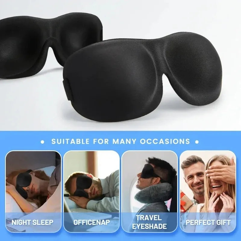 Premium Sleep Mask – Comfortable Travel Companion
