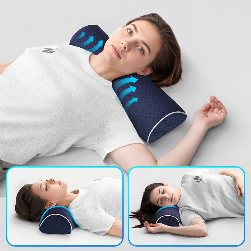 Orthopedic Neck Pillow – Breathable & Washable