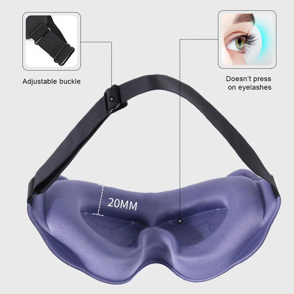 Deep Sleep Mask – Memory Foam Eye Cover